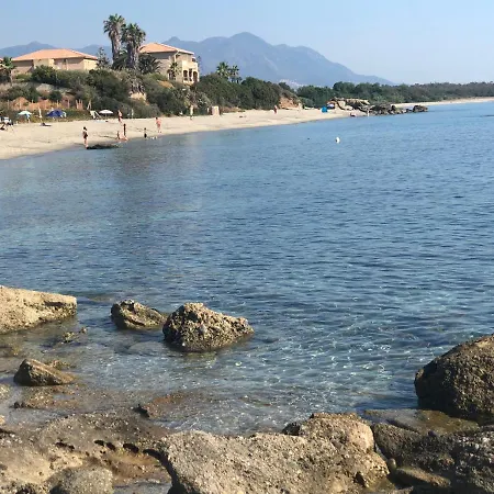 La Corse Tranquille 300M De La Plage Et Piscine Linguizzetta Exterior photo